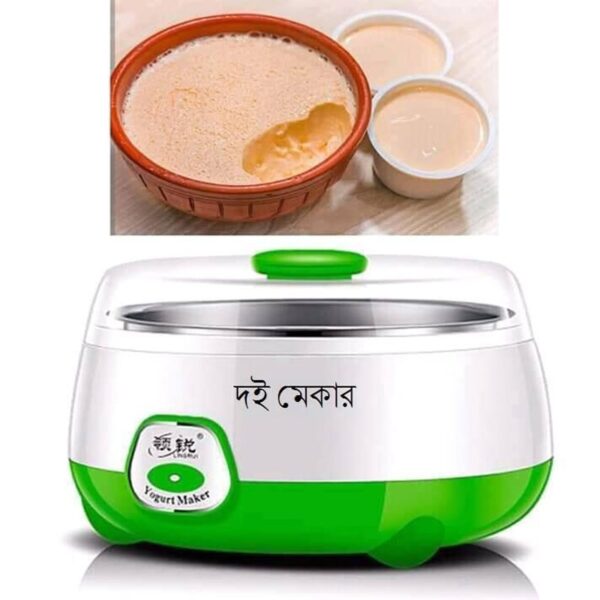 Automatic Doi Maker Premium - High-Quality ABS and PP - 1L Capacity - 220-240V/50Hz - 15W - Automatic Electric Yogurt Maker Doi Maker